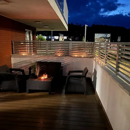 Bursztyn Seaside Apartment W Baltic Cliff Apartman Niechorze